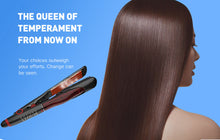 Load image into Gallery viewer, Hair straighteners with Oil &amp; Steam تنعيم الشعر بالزيت والبخار